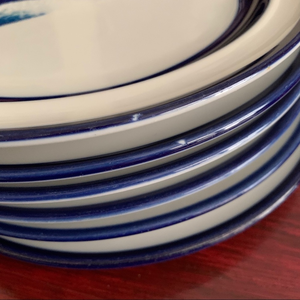 Set of 6 Noritake Running Free salad plates - Picture 6 of 8